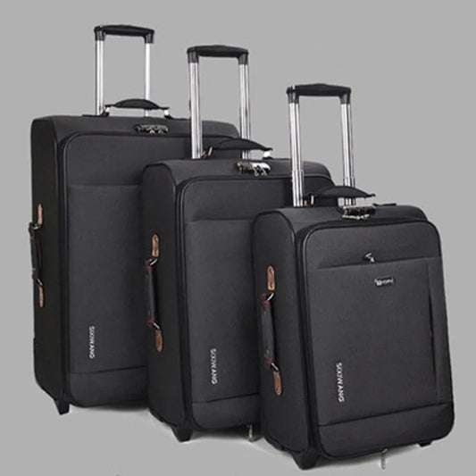 Hot Travel Luggage Suitcase Oxford suitcase Men Travel Rolling luggage bag On Wheels Women brand Trolley Suitcase vs trolley bag