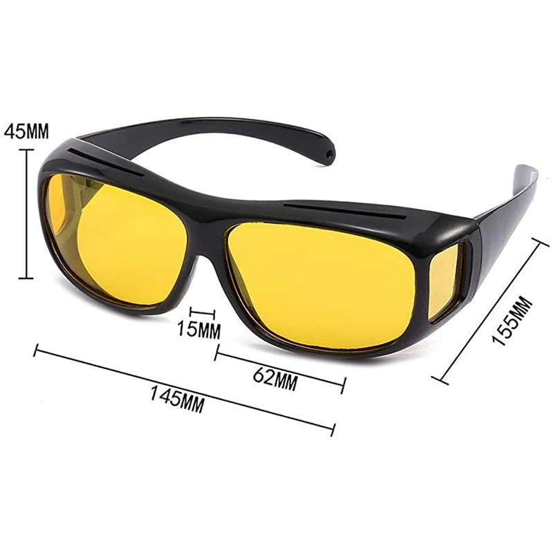 Car Night Vision Driving Glasses Anti-Glare Motorcycle Bicycle Driver Goggles UV Protection Sunglasses Eyewear Car Accessries